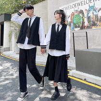 College style class suit suit high school students autumn jk uniform skirt female English style junior high school student uniform sports meeting