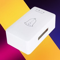 Hotel doorbell Ding-dong tone hairpin type electric bell switch Ming-line doorbell household 220v AC doorbell panel