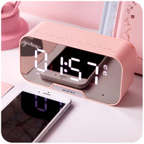  Electronic alarm clock 2021 new smart student with children and girls get up artifact ins desktop clock pendulum desktop