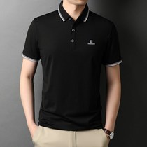 Meng Yizhe 2021 original design short sleeve T-shirt male father summer jacket business leisure polo shirt designer