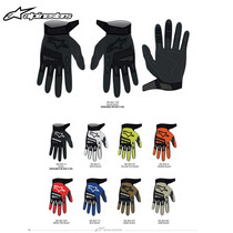 2022 Italian A Star Off-Road Motorcycle Gloves Summer Anti-Fall Rider Riding Gloves Four Seasons mx Mountain