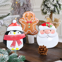 Cute cartoon iron box Christmas gift box gift box biscuit box tinplate empty box candy jar