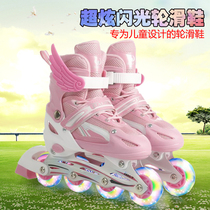 Net red roller shoes Girls summer children skates children roller skates skates skates comfortable and safe boys and girls