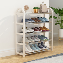 Simple shoe shelf for small door storage artifact multi-layer dust-proof shoe cabinet dormitory indoor good-looking household economy