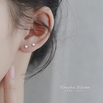 Sterling silver small earrings women simple and small ear pierced earrings exquisite earrings ear bone nails 2020 new trend 2021