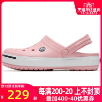 CROCS Carlochi official website outdoor sandals female 2021 new sports shoes non-slip hole shoes slippers 11989