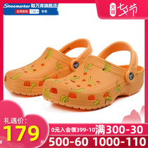 CROCS CROCS hole shoes womens shoes 2021 summer new lightweight slippers breathable beach shoes 206375