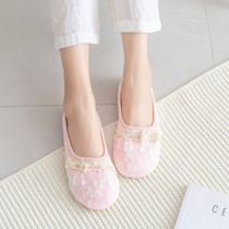  Confinement shoes summer thin bag heel postpartum pregnant women shoes spring and autumn breathable non-slip summer July and August maternal drag