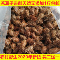 Xanthium 500g wild new natural non-added spiny hair Cangzi soak feet stuffy nose sneezing Chinese herbal medicine