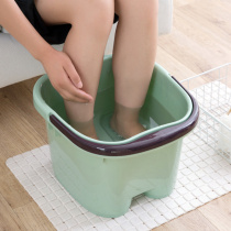 Foot tub over calf foot tub household plastic foot tub foot tub foot tub massage high deep bucket