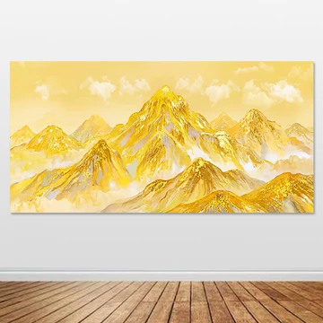匿名配送　日本画 山の風景 金色 金山书法定制挂画-金山书法定制挂画促销价格、金山书法定制挂画品牌- 淘宝