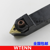 CNC external tool holder 60 degree W-type large platen WTENN2020K16 2525M16 instead of external thread knife