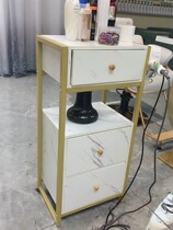 Nordic wind factory direct haircut special retro cabinet Solid wood cabinet European tool counter European cabinet