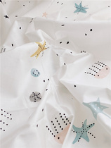 Love to baby 40s cotton twill high density wide wide category A baby bedding pure cotton baby fabric diy handmade