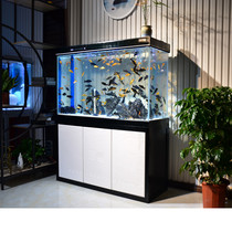Aluminum alloy ultra-white glass bottom filter household medium and large fish tank water-free ecological aquarium