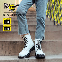 Drmartens 1460 Pascal BW new soft leather 8 holes Martin boot Locomotive Boots Matine