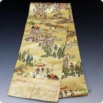 Nishijin Ori Kyokugami 1800-weave Kimono bag belt Kyoto Gion Festival priced at 400000 yen