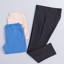  Golf mens pants quick-drying trousers spring and early autumn loose straight golf pants thin stretch European version of GOLF clothing