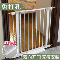 Pet railing isolation door anti-stop cat and dog fence fence indoor guardrail dog cage large medium and small dog household