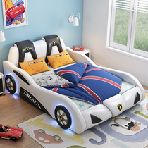Childrens bed boy car shape single bed small bed childrens room furniture combination set girl cartoon car bed