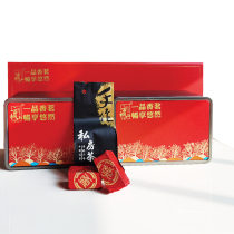 Anhua black tea Hunan authentic super aged hand building gold flower Fu brick small particle Tea 5 years-10 years Yiyang Fu tea