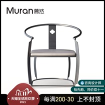 Minimalist single chair modern minimalist stainless steel chair back chair single light luxury sofa chair Net red creative chair