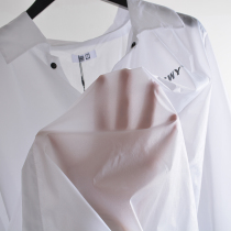 (Thin as cicada wings Zhang Han the same 3M reflective)Summer lapel mid-length thin sunscreen jacket windbreaker