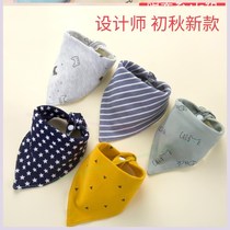 Bib boy cotton triangular saliva towel baby cotton super soft male and female summer spring waterproof child 1-2-3 years old