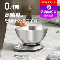 Kitchen Scales Baking electronic scale Home Small grams of high precision Food scales Electronic name Incense Hills Waterproof Weighing