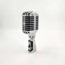 Retro microphone with dynamic microphone K song microphone anchor recording microphone KTV microphone