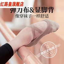Little Jasmine Stretch Cloth Dance Shoes Female Soft Solder Practice Shoes Adult Yoga Shoes Cat's Claw Shoes Ballet Shoes Body Shoes