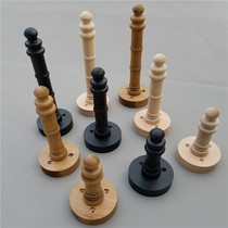 Clothing store adhesive hook wall hanging clothes hook long hook European wooden single hook womens shelf solid wood adhesive hook display rack