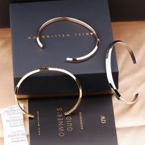 Valentines Day gift 2021 new female ins classic dw bracelet light luxury niche exquisite titanium steel couple bracelet