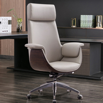 Boss chair light luxury household lifting swivel chair study chair big class chair computer chair leather backrest office chair leather chair