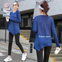 Morning running sports suit female size fat girl yoga clothes loose gym autumn winter running quick dry 200kg