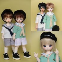 (Three-legged cat)bjd4 points 6 points Bear sister sailor suit uniform suit baby clothes spot