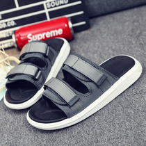 2021 new slippers men outwear for summer non-slip outdoor cool tug Soft bottom Deodorant Sports Tide out for a tug