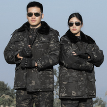 Military cotton coat men thick short winter military fans warm security guard cold clothing northeast camouflage big cotton padded jacket cotton clothes