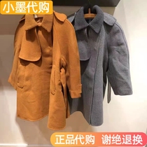 Counter jnby Jiangnan cloth childrens clothing 2021 autumn and winter new male and female childrens lapel coat 1L0817300