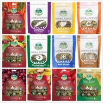 oxbow love treasure health care functional fruit and vegetable grindstone Tooth Caring Grass Pie Rabbit Hamster Guinea Pig Dragon Cat Nutrition Healthy Snacks