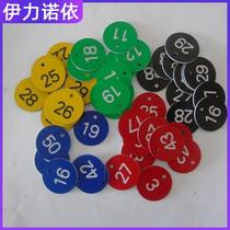 The teacup number plate is called the number plate Zhulian chain hanging card spicy hot code listed restaurant Club Card
