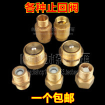 4 minutes 6 minutes one inch copper check valve air replenishment check valve water meter single valve self-priming water pump accessories water check valve
