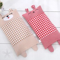  Baby Special Pillowcase Child Buckwheat Pillow Infant Pure Cotton Pillow Kindergarten Small Pillow Washed Cotton Card