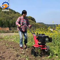 New micro Tiller small multifunctional rotary tiller gasoline and diesel tillage machine agricultural machinery ploughing ploughing machine