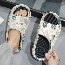 God Dragon Back Force Slippers Mens Spring 2022 New Outdoor Word Drag Basketball Thick Bottom Trampled Sandals Sandal Beach Shoes