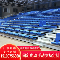 Electric telescopic stands Manual telescopic stands Stadium activity stands School mobile seats factory direct sales