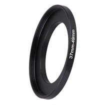 37-49mm adapter ring 37mm lens with 49mm filter 37 external thread to 49 internal thread Small to large