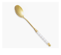 LOMONOSOV Russian Emperor STAR stainless steel coffee spoon afternoon tea snack spoon mixing dessert