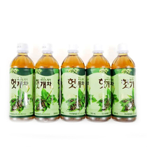 Spot 5 bottles of spot Korean original imported tea beverage Urongjin Zhijuzi flavor tea beverage 500ml * 5 bottles