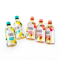 Spot 5 bottles of 500*5 Korea Xiongjin fresh grapefruit white peach flavor Oolong tea ready-to-drink ice drink